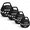 Black-15-30 lbs, variant on Black Adjustable 30-75 lbs Exercise Sandbag for Home Gym Strength