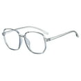 thumbnail image 1 of Langgg Large frame anti blue light flat mirror trendy polygonal myopia finished eyeglass frame, 1 of 8