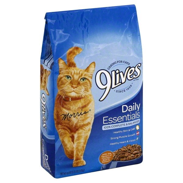 9Lives Daily Essentials Dry Cat Food 3 15 Lb Walmart Walmart food-beverage-industry-ion-exchange