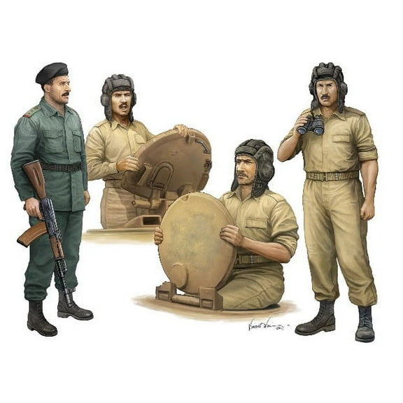1/35 Iraqi Tank Crew Figure Set (4)