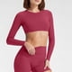 thumbnail image 5 of TaTaai Womens Long Sleeve Cutout Yoga Top Fitted Workout Shirt Breathable Running Training Tight Fit Fitness Sportswear Gift, 5 of 9