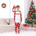 thumbnail image 4 of RXMEKW Ensemble de Pyjama à Manches Longues Imprimé Bonhomme de Neige pour Famille Assorti pour Femmes Hommes Enfants Rouge, 4 of 7