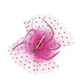 thumbnail image 7 of MSJUHEG Tea Party Hats,Feather Hair Clip,Feather Headpiece,Church Hats,Fascinators Hats,Tea Top Party Flower Hat Headwear for Fascinators Headband Hot Pink One Size, 7 of 7