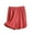 Red, variant on Lovskoo Pajama Shorts for Women Plus Size Summer Elastic Waist Shorts Multi Color Thin Casual Pajamas Loose Home Lounge Shorts Green 3XL