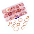 thumbnail image 2 of Electronicheart 280pcs Solid Copper O Shape Ring Washer Flat Ring Sump Plug Oil Seal Assorted Gasket Set Box, 2 of 2