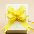 thumbnail image 3 of sweethay 200 piezas de embalaje de regalo de Navidad, cintas de lazo para tirar, suministros de decoración para fiestas Artesanía Rosa amarilla sweethay HA059833-19B, 3 of 6