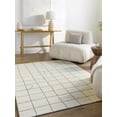 thumbnail image 5 of Hauteloom Tanya Wool Living Room, Bedroom Area Rug - Contemporary - Ivory, Charcoal - 8' x 10', 5 of 6