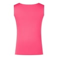 thumbnail image 3 of SHITINN Women Square Neck Sleeveless Double Layer Tight Tank Top for Women Cropped Shirts for Girls 9-10 Spaghetti Strap Crop Top plus Size Thick Tops for Women Bra Top Pack Girls Top with Shelf Bra, 3 of 4