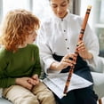 thumbnail image 1 of Raindrops 1 Set Small Musical Instruments Bamboo Flutes For Kids And Adults In Assorted Colors, 1 of 6