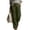 Army Green, variant on Cotton Linen Pants for Women,Work Dressy Pants Trousers with Pockets,High Waist Wide Leg Summer Comfy Pants