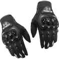thumbnail image 1 of Guantes para Motociclista Hanylish con Sensores Táctiles, Unisex, Talla M, Negro-Gris, 1 of 5