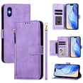 thumbnail image 3 of Funda para iPhone X/XS Cartera de Mano con Cremallera y Correa Cruzada Desmontable, 3 of 5