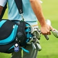 thumbnail image 1 of OULII Petit Sac de Golf 1 Ensemble Pochette en Néoprène Bleu pour les Amateurs de Golf Rangement, 1 of 6