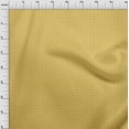 thumbnail image 3 of oneOone Silk Tabby Yellow Fabric Geometric Bandhani Craft Projects Decor Fabric Printed By The Yard 42 Inch Wide, 3 of 4