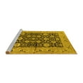 thumbnail image 2 of Ahgly Company Machine Washable Indoor Rectangle Oriental Yellow Industrial Area Rugs, 8' x 10', 2 of 4
