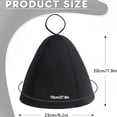 thumbnail image 4 of Thicken Wool Felt Sauna Hat Hair Protection Spa Sauna Accs For Bath Protection, 4 of 10