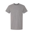 thumbnail image 2 of Gildan - Heavy Cotton Pocket T-Shirt - 5300 - Graphite Heather - Size: 2XL, 2 of 3