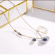 thumbnail image 3 of Collar Swarovski Devil Eye Ojo Malvado Cristal Swarovski + Kit Regalo, 3 of 8