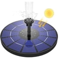 thumbnail image 2 of Solar Bird Bath Fountain: Clean Water Circulation For Oxygen, Perfect For Gardens, 2 of 7
