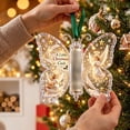 thumbnail image 4 of Christmas Butterfly Cash Gift Holder Ornament, Clear Acrylic Money Holder for Xmas Tree, Christmas Indoor Outdoor Decorations, 4 of 8