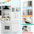 thumbnail image 6 of Gymax Kid's Corner Kitchen Playset Wooden Pretend Kitchen Play Toy Set w/ Sound Effect, 6 of 10