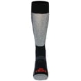 thumbnail image 2 of Hot Chillys Men's Low Volume Classic Socks, Black Heather, XLarge, 2 of 2