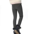 thumbnail image 7 of Usaibhir 2 Pack Girls Cotton Fleece Lined Leggings Kids Thick Thermal Tights Winter Full Length Pants Warm Clothes 2-13T, 7 of 7