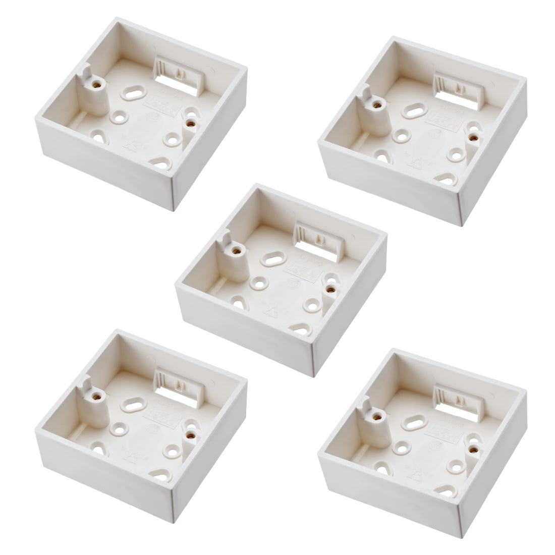 Surface Mount Wall Switch Socket Box Outlet Single Gang 86 Type White 5pcs Walmart Canada