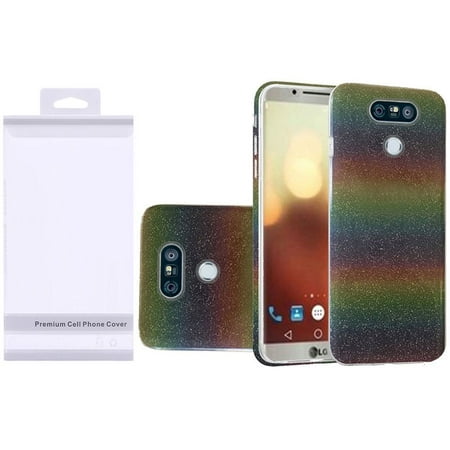 insten Glitter Hard Plastic/Soft TPU Rubber Case Cover For LG G6,
