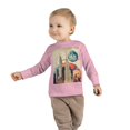 thumbnail image 3 of New York Nightlife Urban Wanderlust Toddler Long Sleeve Tee, 3 of 4