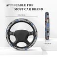 thumbnail image 5 of Daiia Steering Wheel Covers Video Game Elastic Skidproof Steering Wheel Protective Cover Case Steering Wheel Protector Comfortable Protective Case For Suv Sedan Decor, 5 of 8