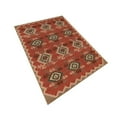 thumbnail image 7 of Liora Manne Riviera Kilim Indoor Outdoor Area Rug Red, 7 of 7