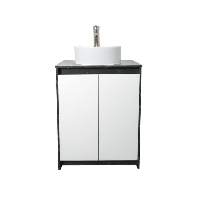 Gabinete Para Baño Con Lavabo Y Llave VARENNA Minimalista