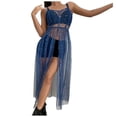 thumbnail image 1 of FhsagQ Cache-Couche pour Femmes TP Étoile en Maille Bikini Robe de Couverture Transparente Coupe Ajustée Tenue de Plage avec Motif Céleste Cache-Couche pour Femmes Ensemble Cache-Couche pour Femmes Cache-Couche Cosplay Bleu G, 1 of 7