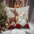 thumbnail image 1 of Christmas Pillowcase (excluding Pillow Core) Adopts Friendly Active Printing And Dyeing Technology The Pattern Color Is Saturated And And The Are V, 1 of 6