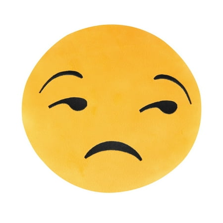 12" Emoji Pillows Smiley Emoticon Soft Plush Stuffed Yellow Full Collection Cushions