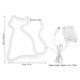 thumbnail image 2 of Innovative Cat Shape Decorative Neon Light for Home, Party, Bar, Dorm, 2 of 4