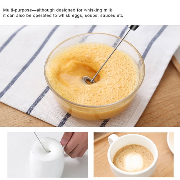 Leche para Batalla Eléctrica de la Leche, Batidor de Espuma Eléctrica, La Batidora de Bebidas Eléctricas, Batidora Eléctrica de Café Eléctrico para Café Con Leche de Café.