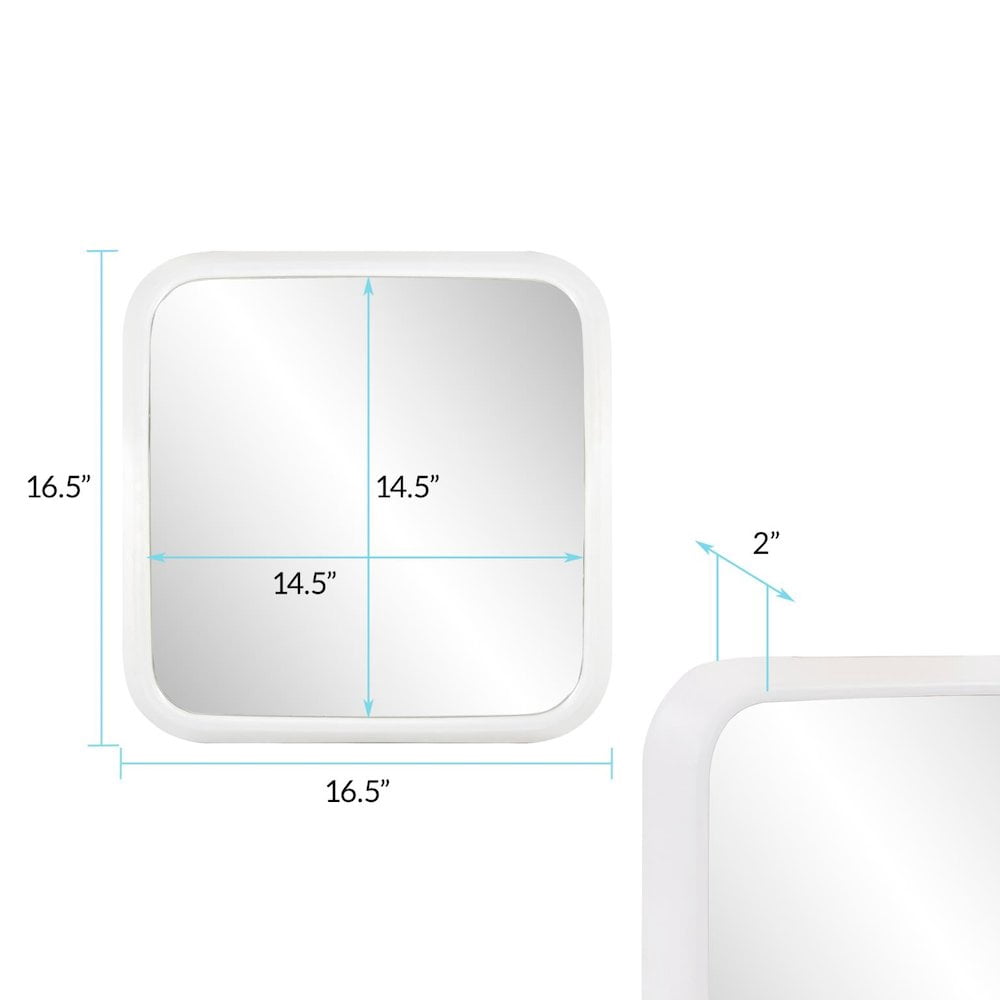 Howard Elliott Templeton Mirror In Matte White