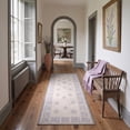 thumbnail image 5 of KUETH 2x3 Vintage Floral Entryway Rug, Machine Washable Soft Low Pile Non Slip Backing Rug, Dusty Lavender Accent Rug, 5 of 5