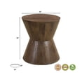 thumbnail image 3 of Pemberly Row 3-piece Solid Wood Living Room Table Set in Brown, 3 of 8