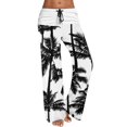 thumbnail image 1 of WILLBEST Leggins Deportivos Mujer Mujeres De Cintura Alta De Bolsillo De La Tira De Cintura Elástica Impresa Sueltos Pantalones De Yoga Casual Pantalones Largos 99, 1 of 4