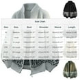 thumbnail image 3 of Men's Sweaters Full Zip Up Stand Collar Knitted Cardigan Jackets for Men Long Sleeve Loose Fall Winter Outerwear (XL, Gray), 3 of 7