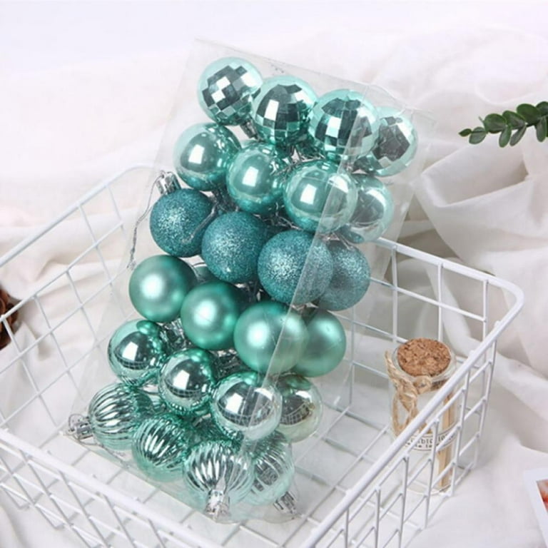 Heiheiup 36Pcs Christmas Balls Ornaments For Xmas Christmas Tree  Shatterproof Christmas Tree Decorations Hanging Ball For Holiday Wedding  Party Decoration String for Balloons 