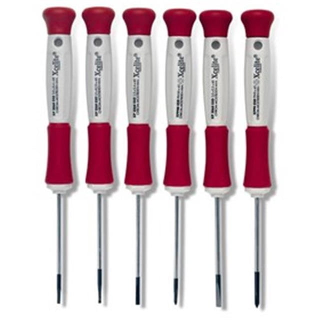 Xcelite - Kit de Tournevis, 6pc ESD Précision, Phillips & amp; Fente