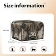 thumbnail image 5 of Fotbe Butterfly Cow With Flowers for Four Slice Toaster Cover, Fingerprint Protector, Super Soft Appliance Cover And Dust Cover,Bread Dust Cover & Fingerprint Protection, 5 of 7