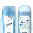 thumbnail image 2 of Secret Invisible Solid Antiperspirant Deodorant, Unscented, 2.6oz, 2-Pack, 2 of 7
