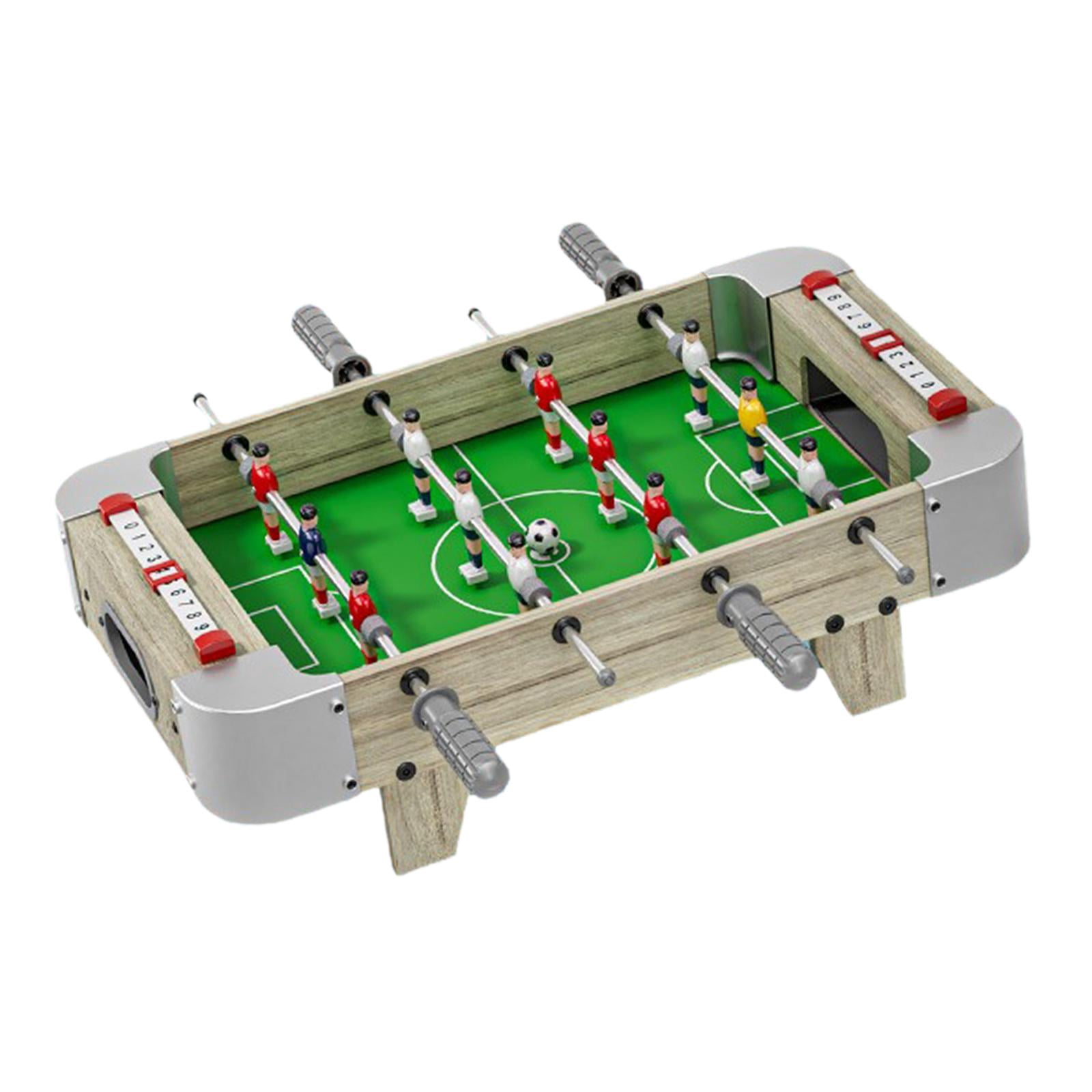 Mini Soccer Foosball Board Game Developmental Toy Portable Two for Indoor Adults 53cm