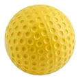 thumbnail image 4 of LEFU for Dimpled Fielding Practice PU Baseball 9\" Yellow Lightweight Safety Ball for Pitching Machine Batting Training Hand-Eye Coordination Improvement, 4 of 9