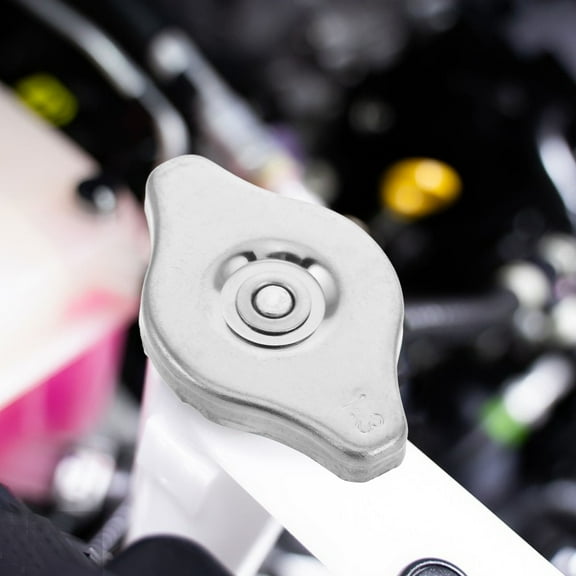 Stainless Steel Radiator Cap High Pressure Radiator Dust Cap Replacement Universal Engine Coolant Cap Car Steam Radiator Covers